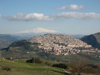 Gangi e l'Etna